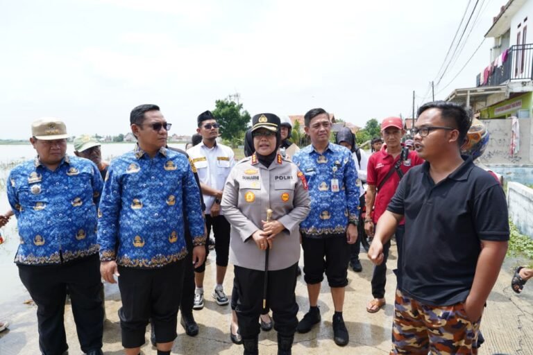 Dampingi Wapres Gibran, Plt Bupati Bekasi Tinjau Banjir di Srimukti dan Dorong Normalisasi Kali CBL