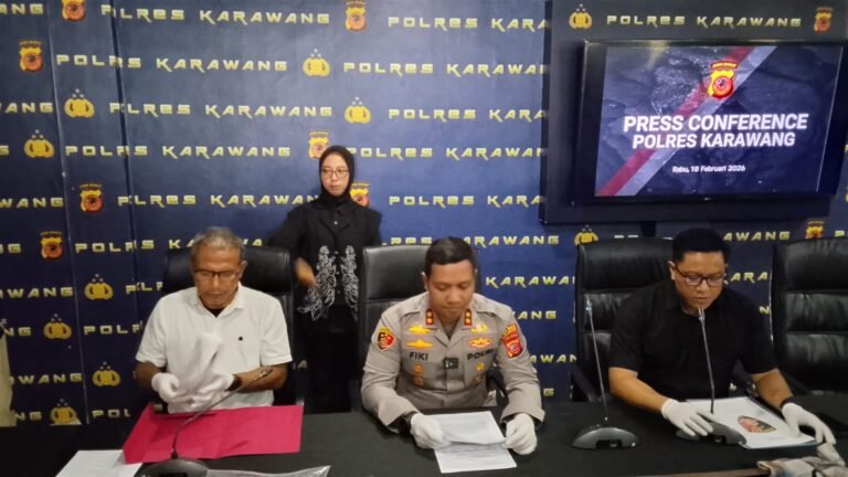 Kurang dari 48 Jam, Polres Karawang Ringkus Pelaku Pembacokan Maut di Cikampek
