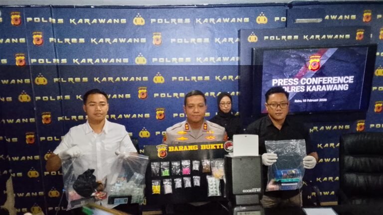 Satres Narkoba Polres Karawang Ungkap 26 Kasus, 28 Tersangka Diamankan dalam Dua Bulan