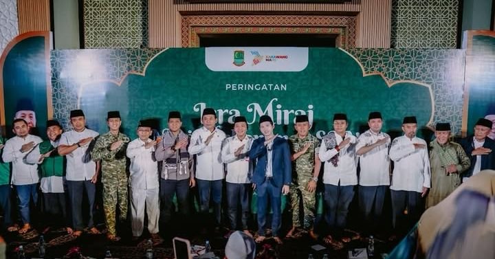 Pemkab Karawang Gelar Peringatan Isra Mi’raj Nabi Muhammad SAW 1447 H Bersama Ustaz Koh Denis Lim