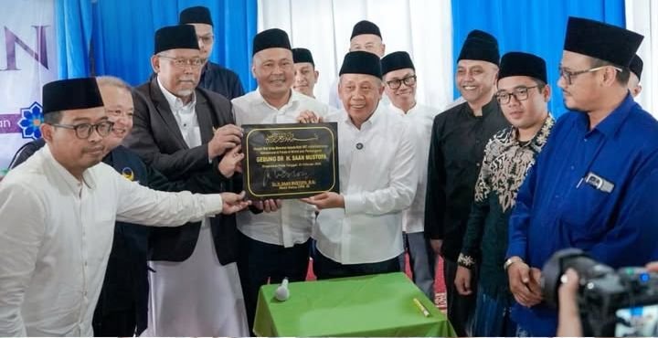 Wabup Karawang dan Kang Saan Resmikan Ruang Belajar Baru di Ponpes Annihayah Rawamerta