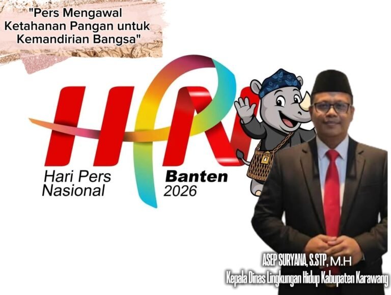 Kepala DLH Karawang Ucapkan Selamat Hari Pers Nasional 2026, Tegaskan Peran Strategis Pers