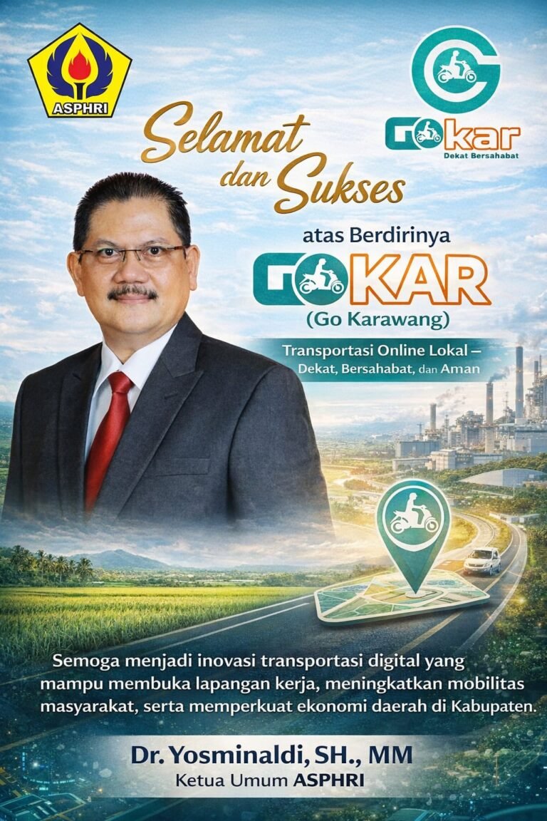 Yosminaldi: Transportasi Digital Lokal GOKAR Harus Perhatikan Kesejahteraan Driver