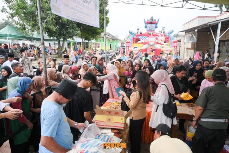 Silaturahmi Ramadhan Sekaligus Peninjauan Pasar Murah dan Bazar Ramadhan di Kecamatan Tegineneng