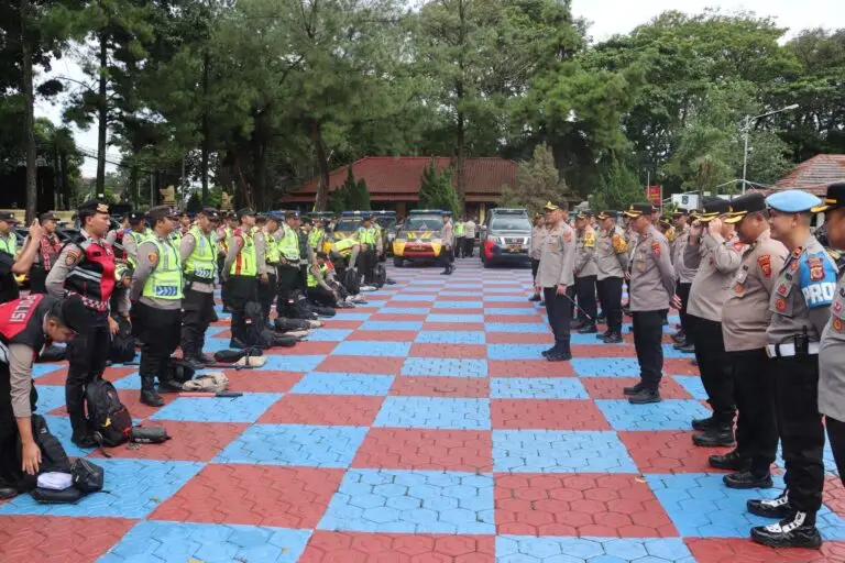 Apel Pengecekan Personel dan Kendaraan Dinas, Polres Subang Siap Hadapi Ops Ketupat Lodaya 2026
