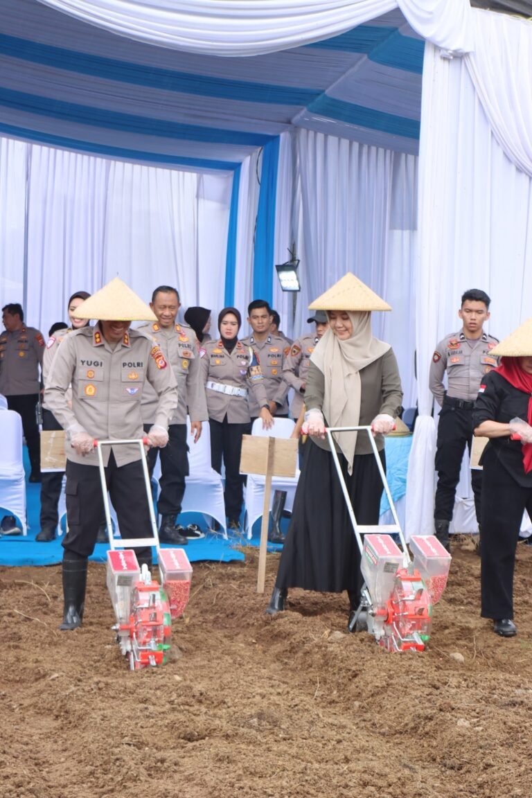 Polres Garut Tanam Jagung Serentak Kuartal I, Dukung Program Swasembada Pangan