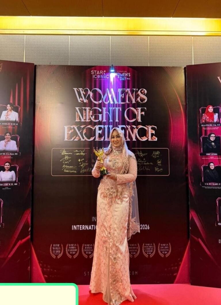 Dr. Eka Puspita Dinobatkan sebagai Iconic Women Leader 2026 di Peringatan Hari Perempuan Internasional