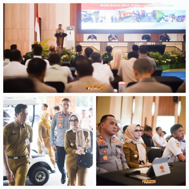 Rakor Lintas Sektoral dalam Rangka Kesiapan Pengamanan Idul Fitri 1447 H