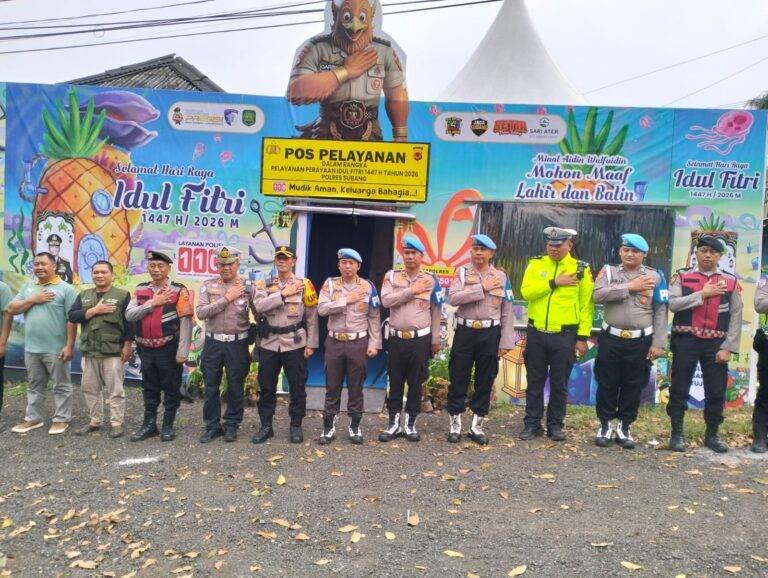 Kabid Sumber Daya Kesehatan Kabupaten Karawang Lakukan Monev Pos Kesehatan di Cikalong Jelang Mudik Lebaran