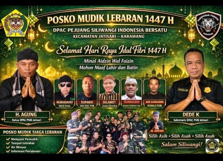 DPAC PSIB Jatisari Dirikan Posko Mudik Lebaran 1447 H di Balonggandu, Siap Layani Pemudik