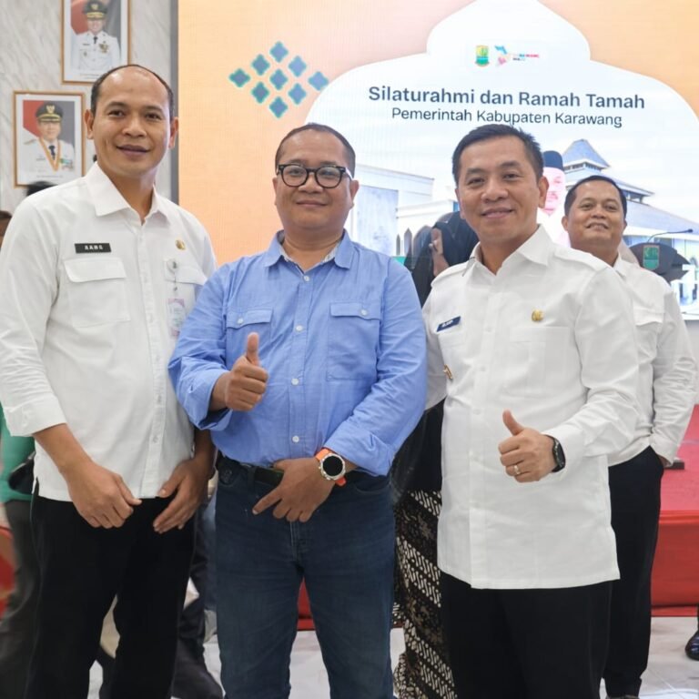 Bupati Karawang Aep Syaepuloh Gelar Silaturahmi dengan Wartawan, Ketua IWOI Karawang Beri Apresiasi