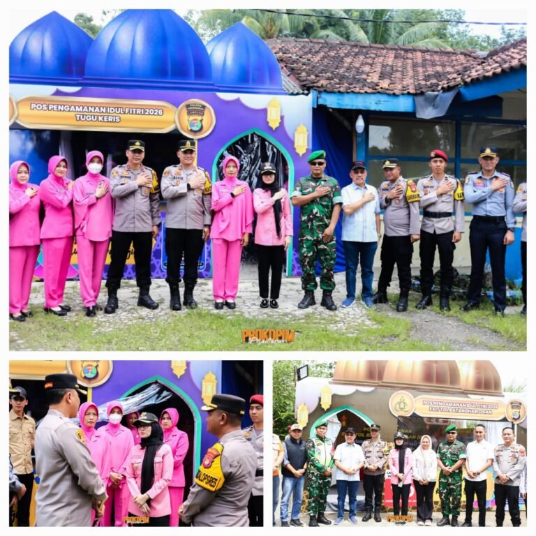 Bupati Nanda Indira Cek Kesiapan Pos Pengamanan Arus Mudik Lebaran, Pelayanan Pemudik Jadi Prioritas