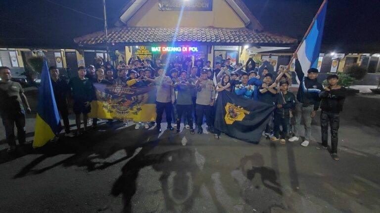 RAWATIB (RAMADHAN WAJIB TERTIB) KAPOLSEK PAGADEN PERERAT SILATURAHMI, GELAR BAGI TAKJIL DAN BUKA PUASA BERSAMA DENGAN ORMAS MOTOR XTC DAN BRIGEZ