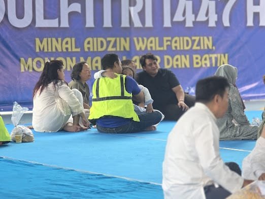 Hari Ketiga Lebaran, Lapas Karawang Dipenuhi Haru Pertemuan Warga Binaan dan Keluarga