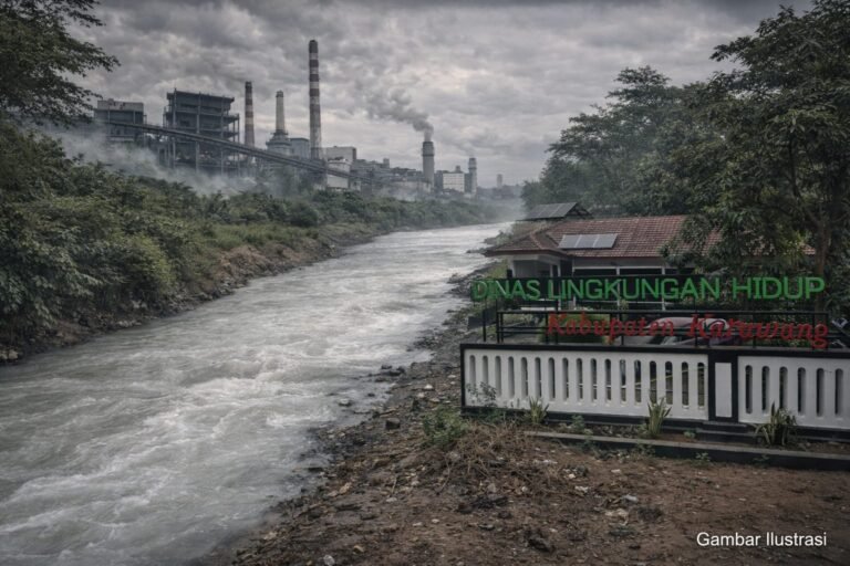 Ketika Sungai Tak Lagi Mengalirkan Hidup: Jejak Limbah di Balik Putihnya Cigembol