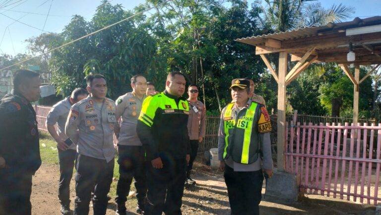 Wakapolda Jabar Monitoring Pos Pam Sewoharjo, Situasi Aman dan Kondusif