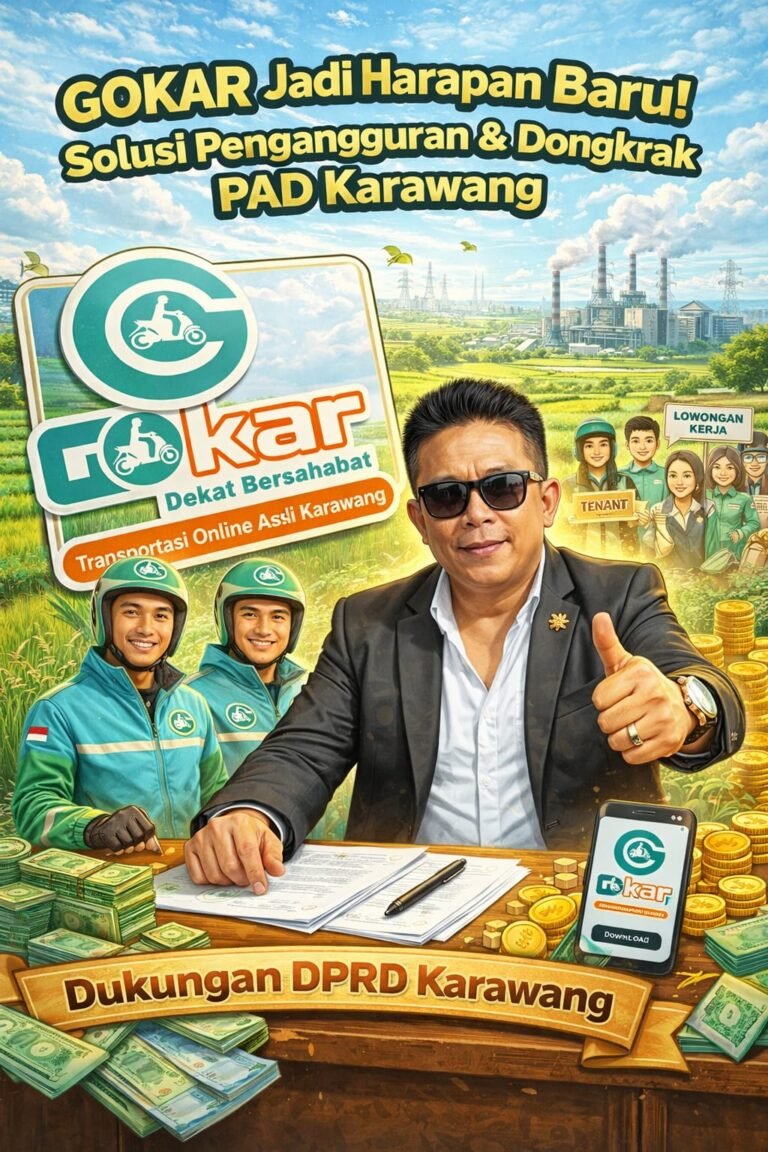 Anggota DPRD Karawang Apresiasi GOKAR, Dinilai Mampu Tekan Pengangguran