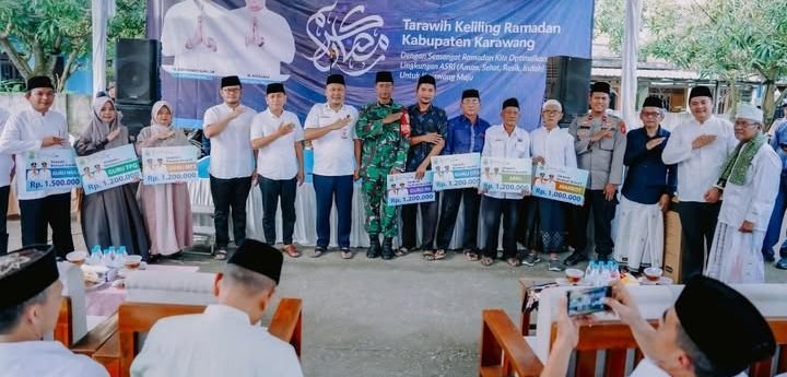 Safari Ramadhan 1447 H, Wabup Maslani Perkuat Silaturahmi dan Dukung UMKM di Cilamaya Wetan