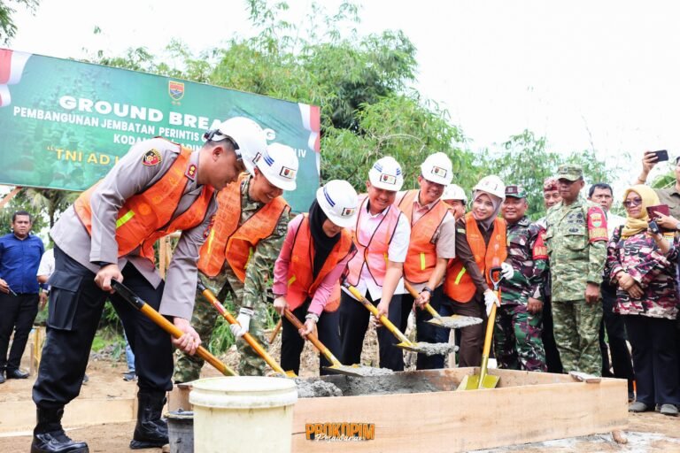 Ground Breaking Jembatan Perintis Garuda Perkuat Akses dan Konektivitas Masyarakat Desa Sukaraja