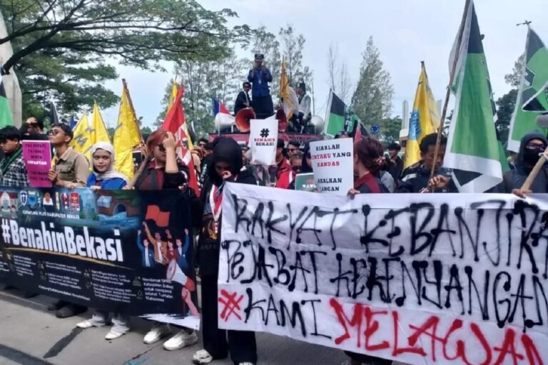 Plt Bupati Bekasi Tidak Punya Empati Terhadap Aksi Demo Mahasiswa