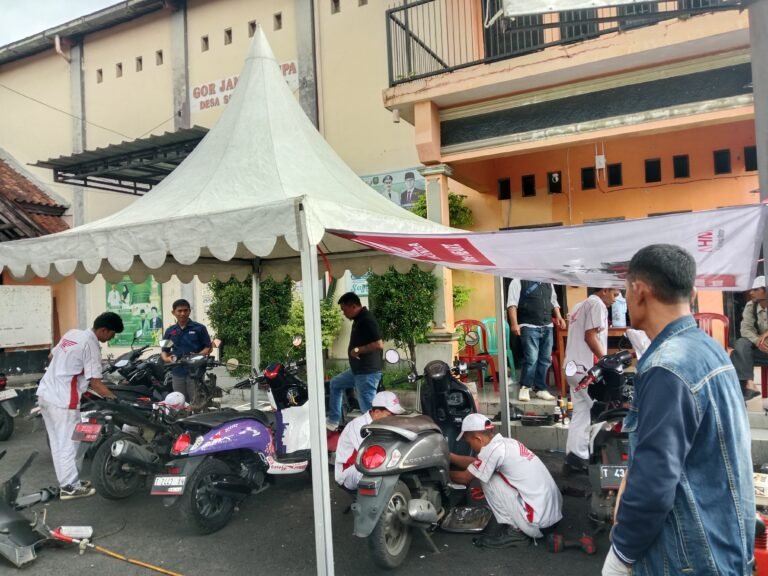 Meriahkan HUT ke-17, PD 5 Motor Honda Subang Gelar Servis Gratis di Sagalaherang