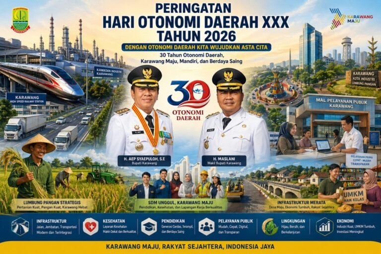 Saat Karawang Tak Lagi Berjalan Pelan, Tetapi Berlari ke Masa Depan