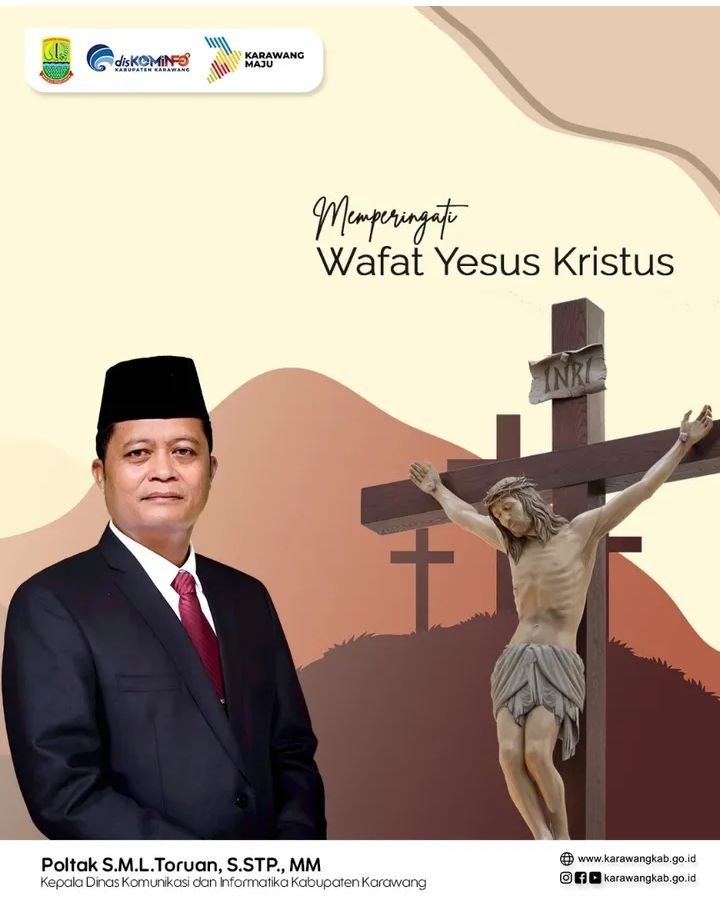 Pemkab Karawang Sampaikan Ucapan Jumat Agung 2026, Ajak Masyarakat Tebarkan Kasih dan Kedamaian