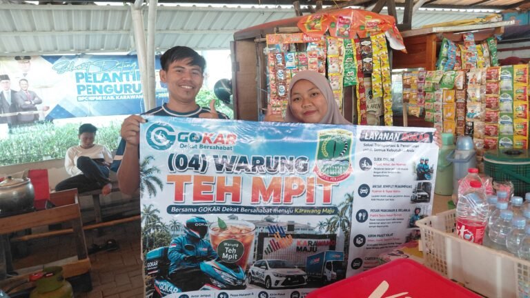 ‎Dukung UMKM Lokal, GOKAR Salurkan Spanduk Gratis di Kantin Pemda ‎