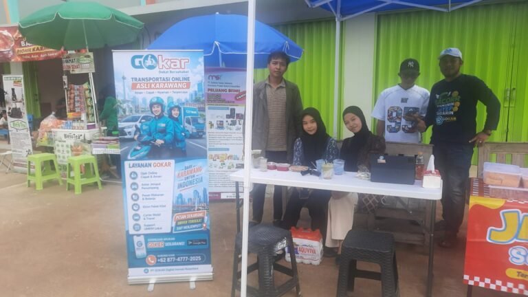 GOKAR Gelar Sosialisasi Aplikasi di GCR Market Day, Dukung UMKM dan Hiburan Rakyat di Cilamaya
