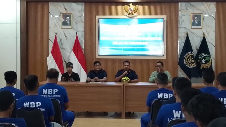 Lapas Karawang Gandeng GOKAR Siapkan Lapangan Kerja untuk Warga Binaan Bebas