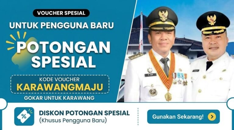 GOKAR Hadirkan Promo Weekend Diskon 50 Persen dengan Voucher KARAWANGMAJU