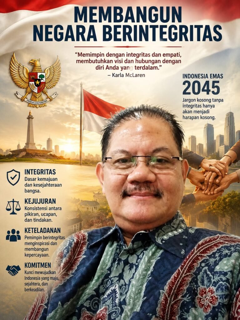 Membangun Negara Berintegritas Menuju Indonesia Emas 2045