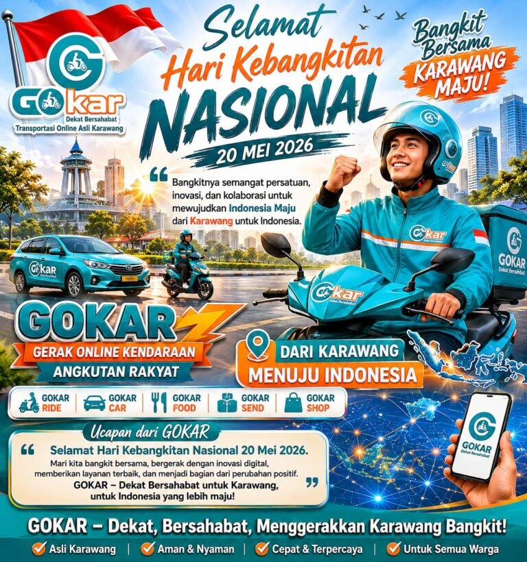 Momentum Harkitnas 2026, GOKAR Jadi Simbol Kebangkitan Inovasi Digital Anak Muda Karawang