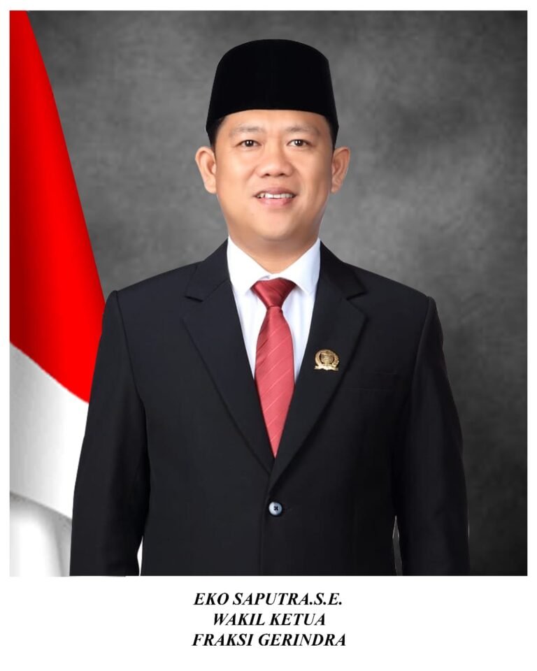 Eko Saputra.SE.Wakil Ketua Fraksi Gerindra Pesawaran Mendukung Penuh Keputusan Presiden atas Pergantian Kepala BGN