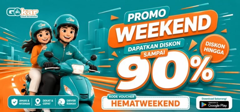 Promo GoKar Karawang Terbaru, Nikmati Potongan Tarif hingga 90 Persen untuk Semua Pengguna