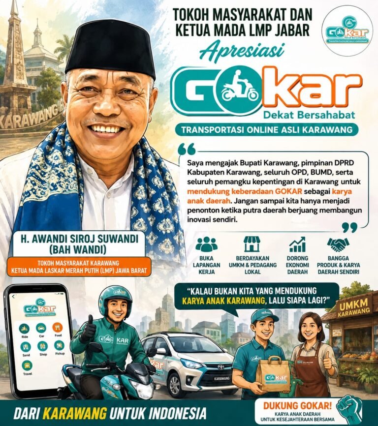 Tokoh Masyarakat Karawang Minta Seluruh OPD Dukung GOKAR Karya Putra Daerah
