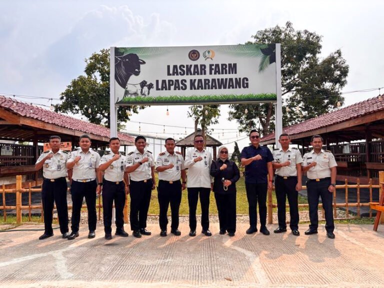 Yudi Suseno Apresiasi Inovasi Ketahanan Pangan dan Pembinaan Warga Binaan di Lapas Karawang