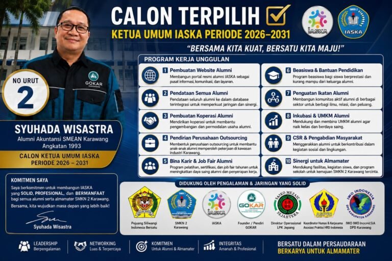 Syuhada Wisastra Usung 10 Program Unggulan, Siap Bawa IASKA Lebih Modern dan Berdampak