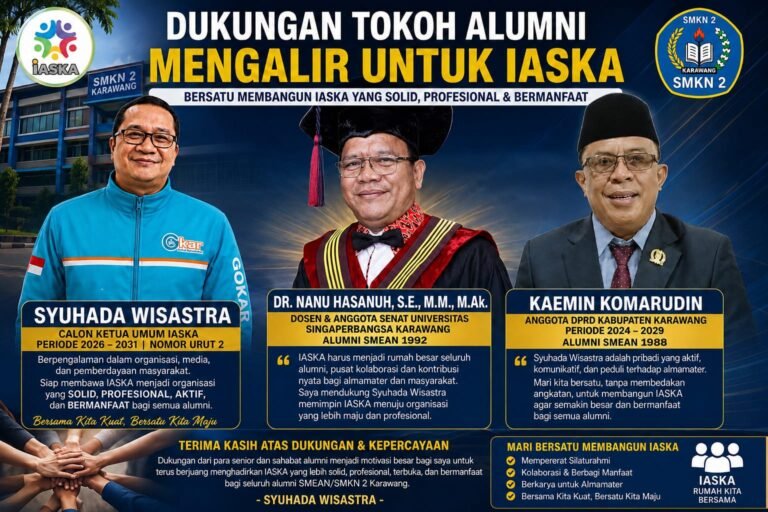 Dr. Nanu Hasanuh dan Kaemin Komarudin Nyatakan Dukungan kepada Syuhada Wisastra pada Pemilihan Ketua Umum IASKA 2026–2031