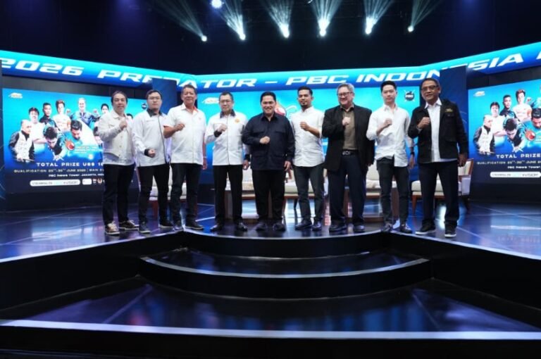 Menpora Erick: Turnamen Billiard Predator-PBC Indonesia International Open 2026 Ajang Lahirkan Atlet Baru Berkualitas