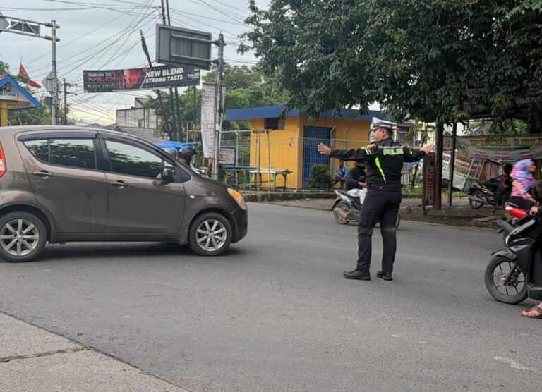 Rayakan HUT Bhayangkara ke-80, Satlantas Polres Karawang Fokus Jaga Kamseltibcarlantas