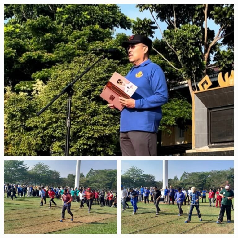 Semarak HUT Ke-19 Pesawaran, Pemkab Gelar Apel Pembukaan dan Beragam Lomba Tradisional