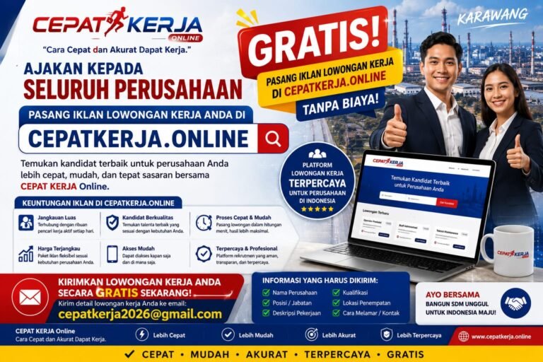 Berbekal Pengalaman 25 Tahun di Dunia HR, Founder Luncurkan CepatKerja.Online untuk Permudah Rekrutmen Perusahaan
