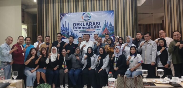 Deklarasi FORKOM HRD BEKAPURS Perkuat Sinergi Kawasan Industri Nasional