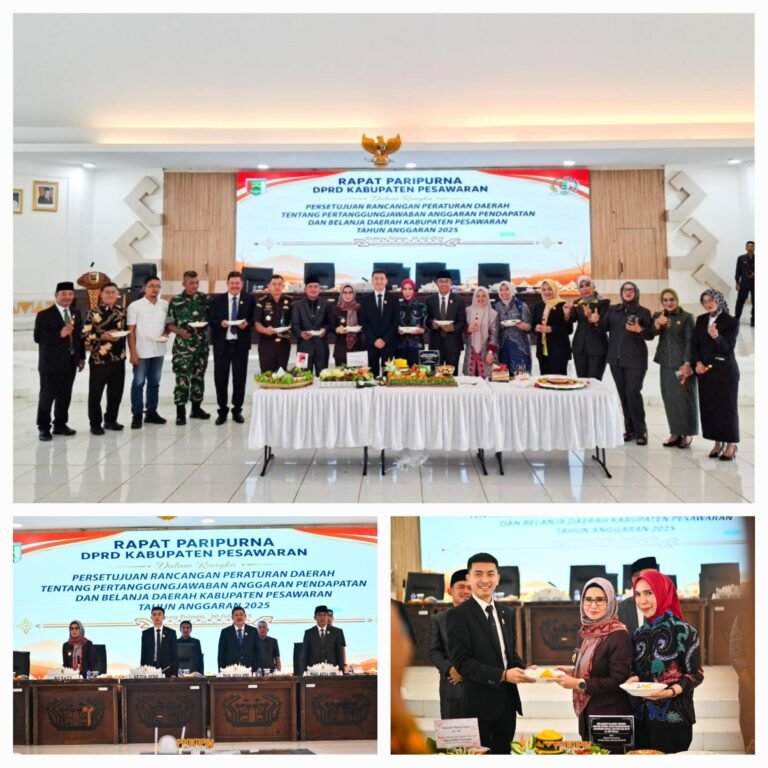 DPRD Pesawaran Setujui Ranperda Pertanggungjawaban Pelaksanaan APBD Tahun Anggaran 2025