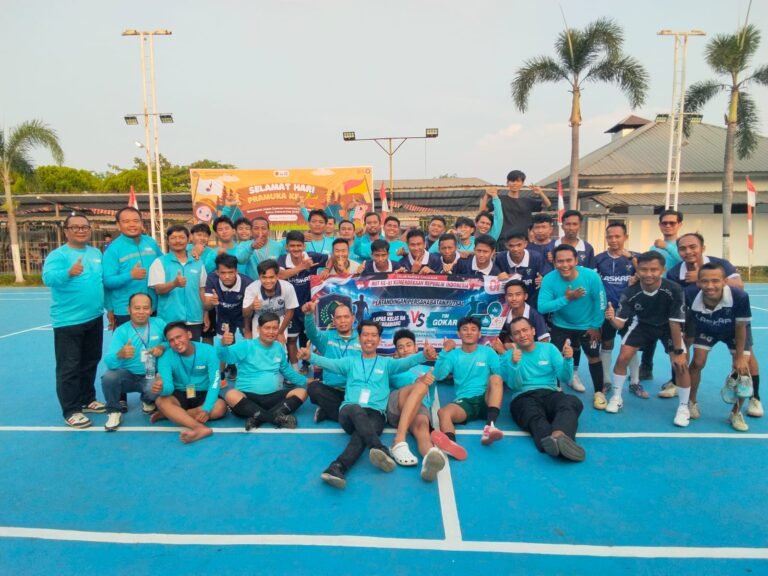 GOKAR dan Lapas Karawang Perkuat Sinergi Lewat Futsal Persahabatan