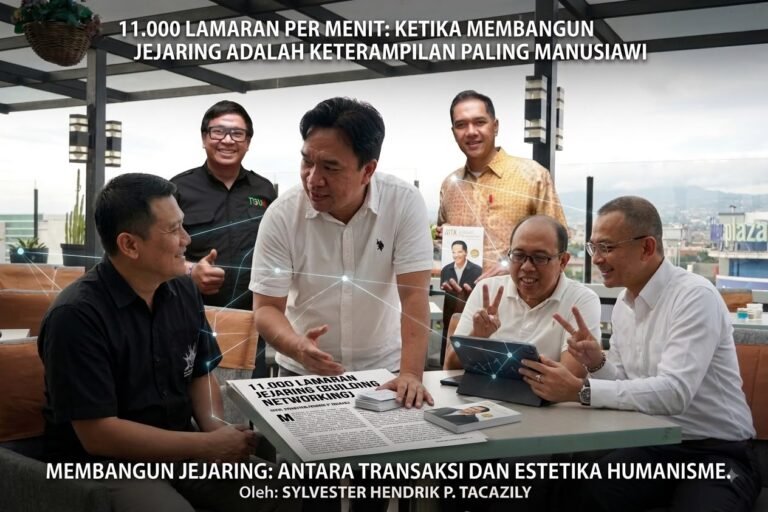 11.000 Lamaran per Menit: Ketika Membangun Jejaring (Building Networking) Menjadi Keterampilan Paling Manusiawi