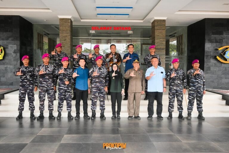 Bupati Nanda Indira Dorong Penguatan Sinergi Pemkab Pesawaran dan Brigif 4 Marinir/BS untuk Pembangunan Daerah