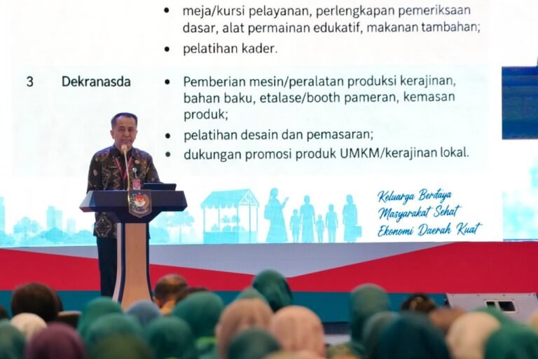 8 Sumber Pembiayaan PKK, Posyandu dan Dekranasda yang Diungkap Dirjen Bina Keuda Fatoni