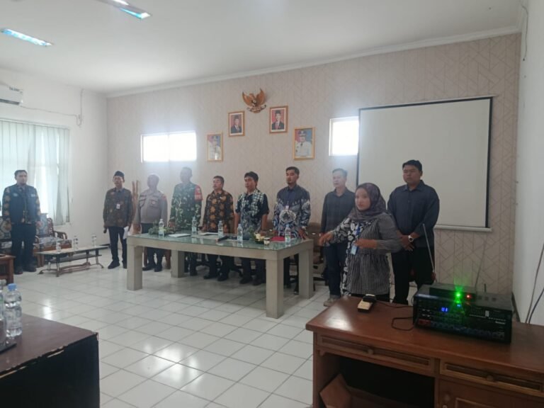Pilkades Sampalan Memasuki Tahap Penetapan Nomor Urut, Ahmad Basuni Nomor 1 dan Ahmad Jaenudin Nomor 2